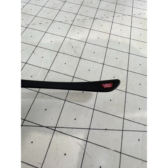 Oakley Fives Squared Sunglasses Matte Black Warn Grey Lens OO9238-1054 new - Picture 4 of 9